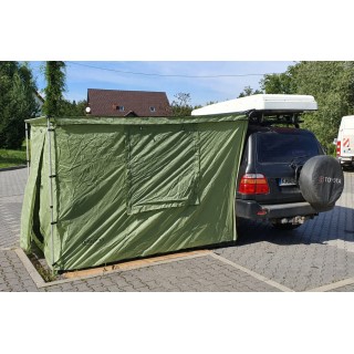 TYPE 1 Walls for Escape Awning, No Floor, 2.5 x 2.5m – Green