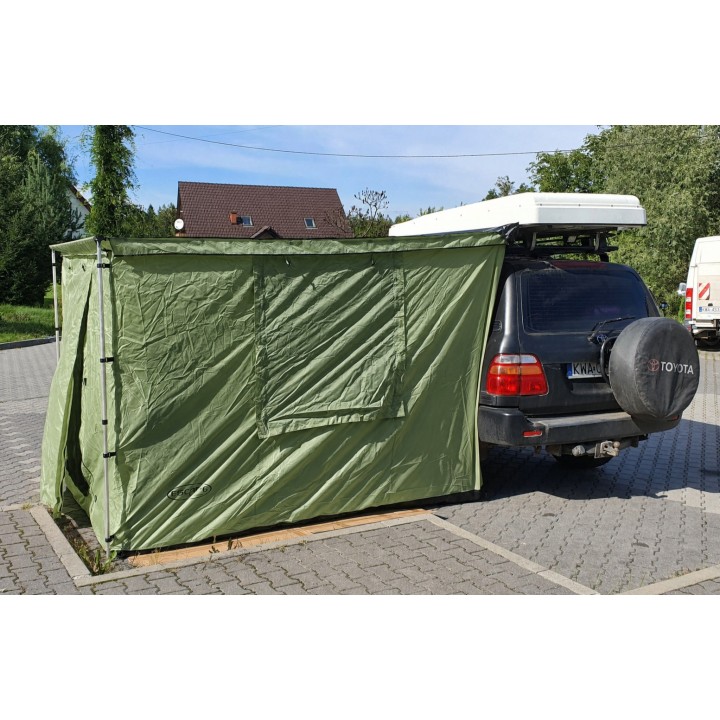 TYPE 1 Walls for Escape Awning, No Floor, 2.5 x 2.5m – Green