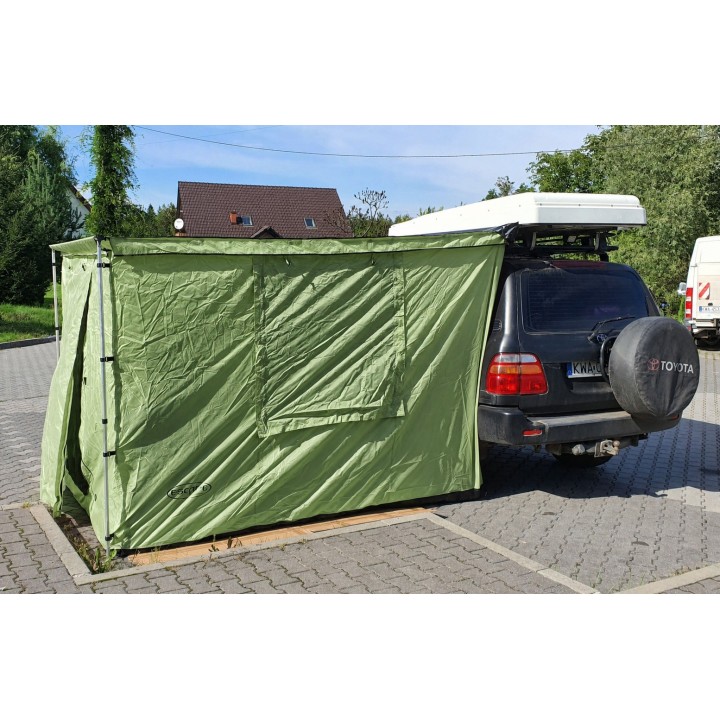 TYPE 1 Walls for Escape Awning, No Floor, 2.5 x 3m – Green