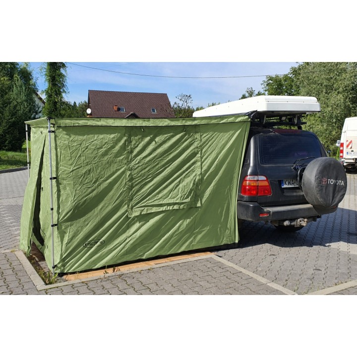 TYPE 1 Walls for Escape Awning, No Floor, 1.25 x 2m – Green