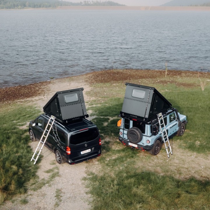 Dark Barracks 2.0 Basic Hardside Roof Tent | Szekla4x4.pl