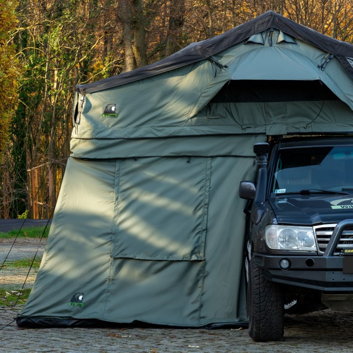 Wild Camp Missisipi II 160 Tent Annex, Green | Szekla4x4