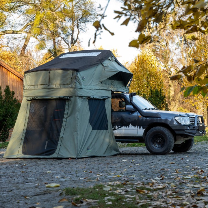 Wild Camp Missisipi II 160 Tent Annex, Green | Szekla4x4