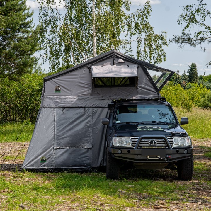 Wild Camp Hudson 180 Roof Tent Annex, Grey | Szekla4x4