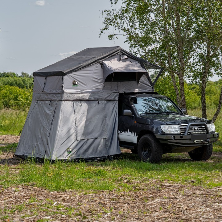 Wild Camp Hudson 180 Roof Tent Annex, Grey | Szekla4x4