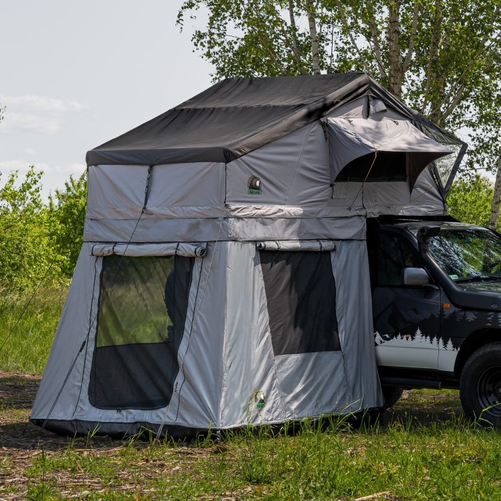 Wild Camp Hudson 180 Roof Tent Annex, Grey | Szekla4x4