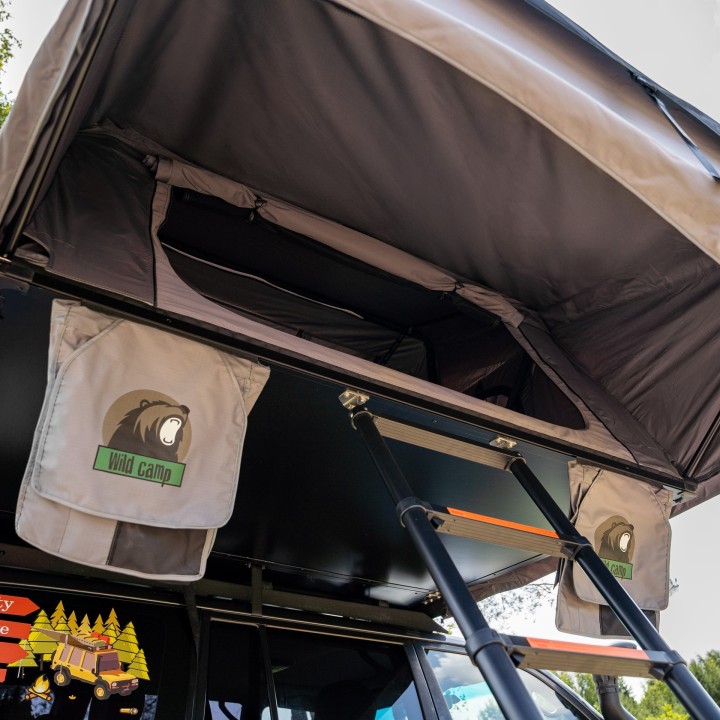 Wild Camp Hudson 180 Roof Tent Annex, Grey | Szekla4x4