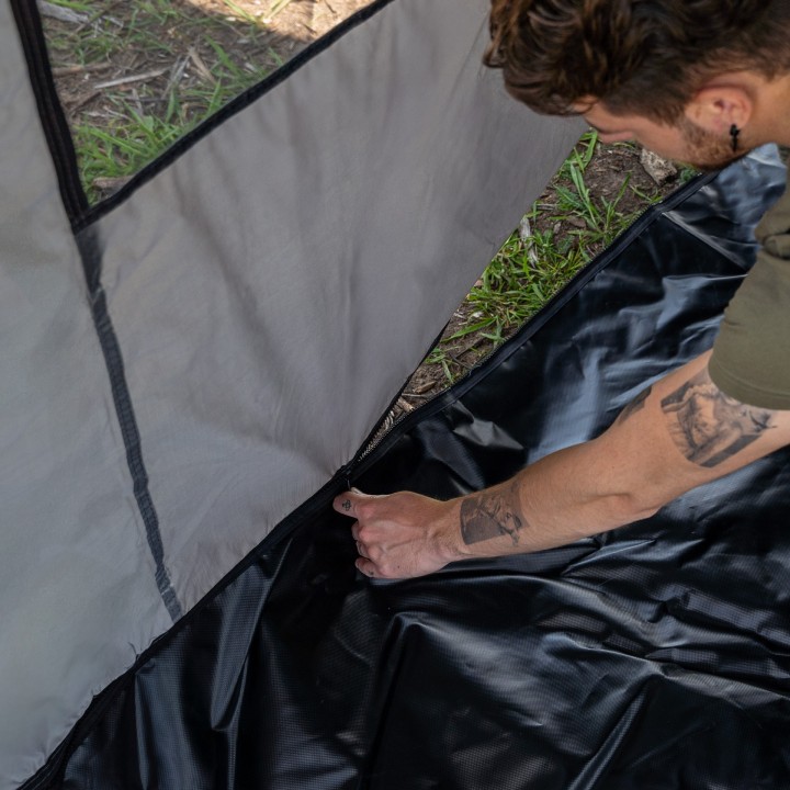 Wild Camp Hudson 180 Roof Tent Annex, Grey | Szekla4x4