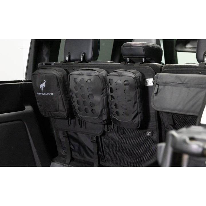 XG Cargo Rail Station Seat Back Organizer – Bronco 4-Door