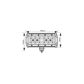 Listwa LED 36W FLOOD Habitat panel