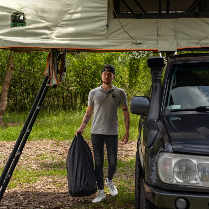 Wild Camp Hudson 220 Tent Annex, Green | Szekla4x4