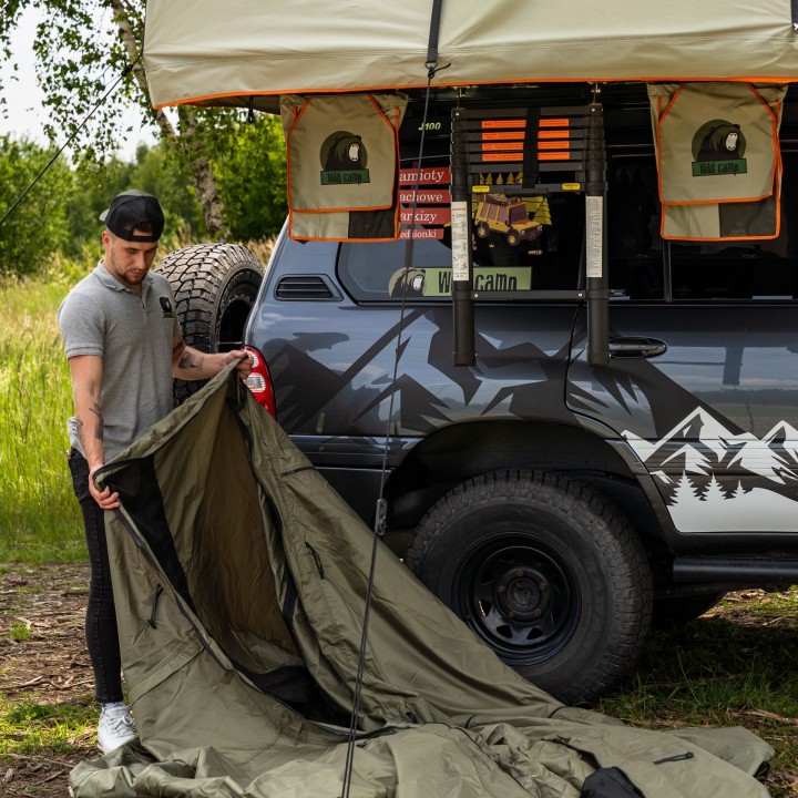 Wild Camp Hudson 220 Tent Annex, Green | Szekla4x4