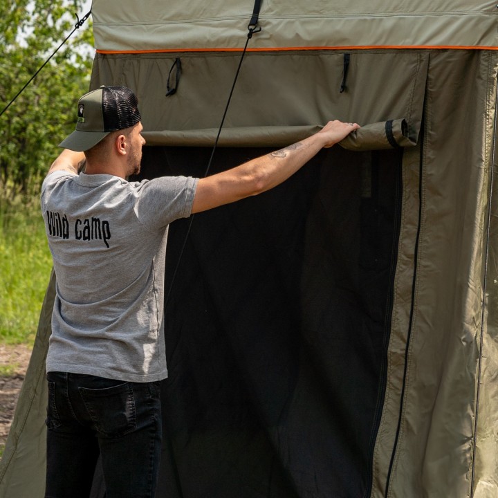 Wild Camp Hudson 220 Tent Annex, Green | Szekla4x4