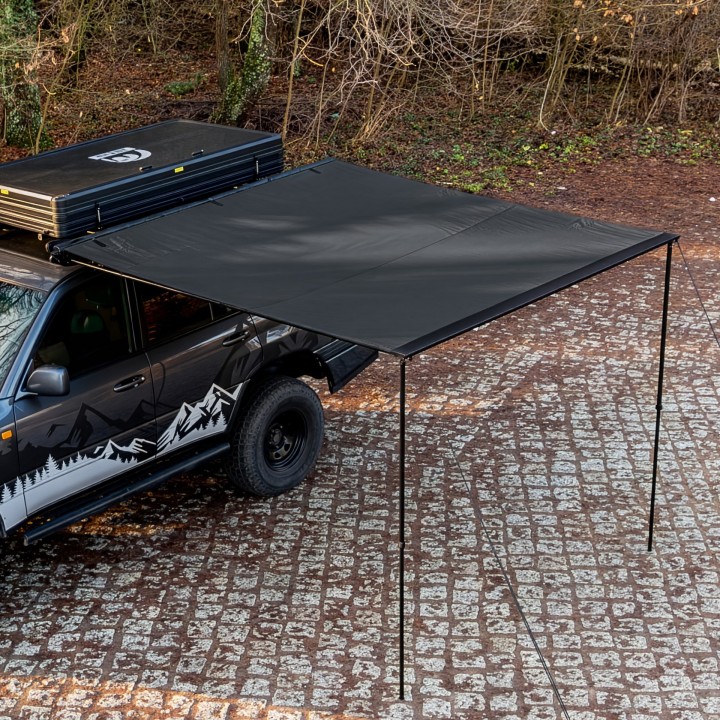Wild Camp 2x2.5 m DAY&NIGHT Awning, Black | Szekla4x4