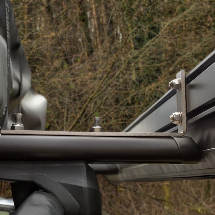 Wild Camp 2.5x2.5 m roof rack awning, grey - view 11