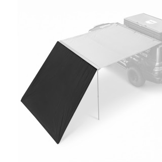 Wild Camp classic awning front wall 2.5 x 2.2 m, black - view 2