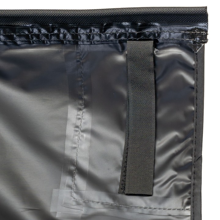 Wild Camp classic awning front wall 2.5 x 2.2 m, black - view 5
