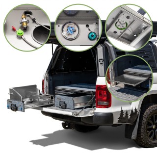 Wild Camp KCT700-A + TMA701-S expedition kitchen and drawer - view 2
