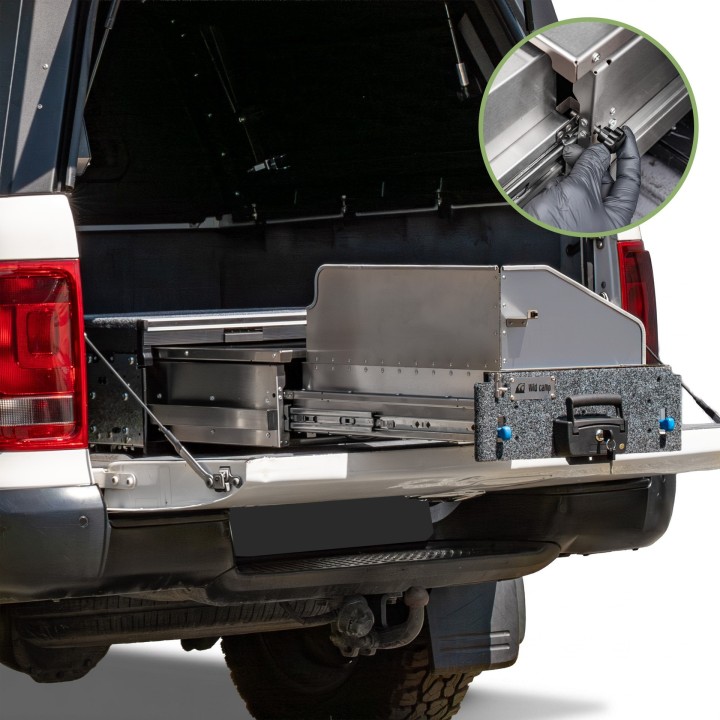 Wild Camp KCT700-A + TMA701-S expedition kitchen and drawer - view 4