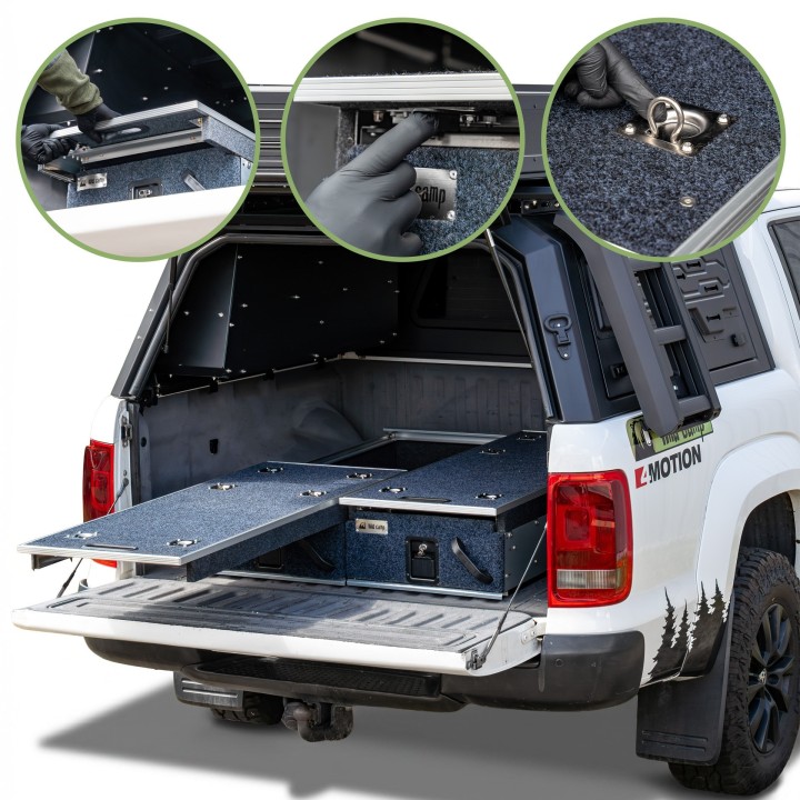 Wild Camp TM1301 drawer system for Ford Ranger - view 3