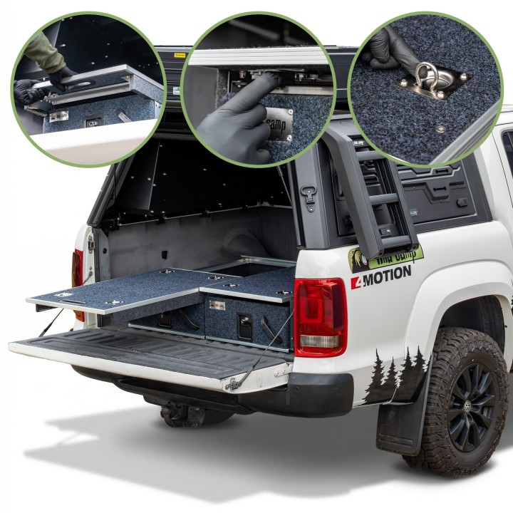 Wild Camp TM1001 drawer system for Toyota Land Cruiser LC100 - view 4