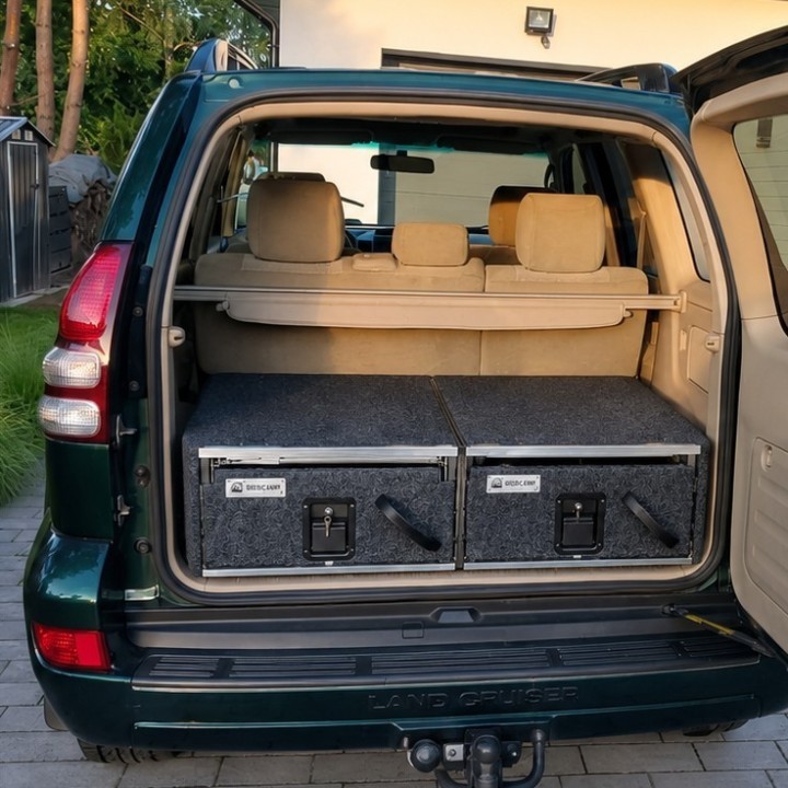 Wild Camp TM901 drawer system for Toyota Land Cruiser Prado 120