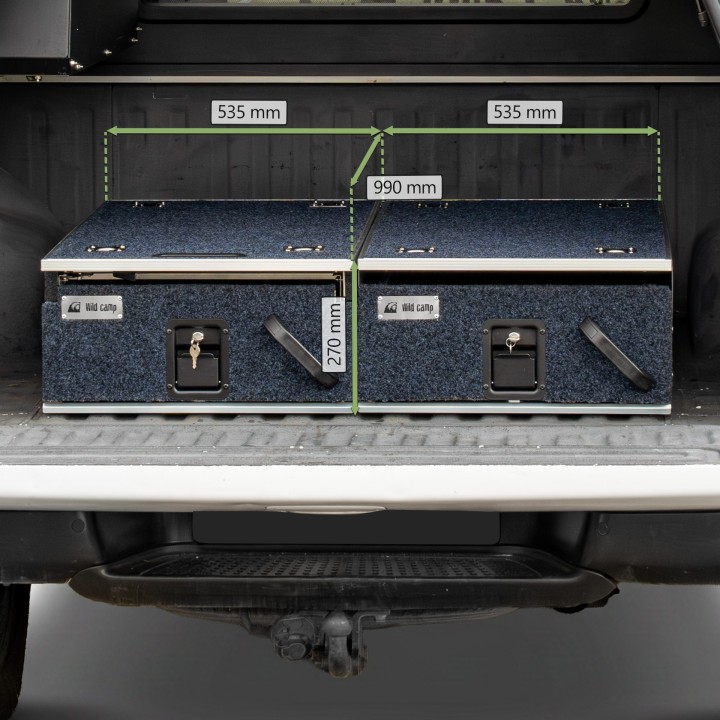 Wild Camp drawer system for Toyota Land Cruiser LC80 - view 16