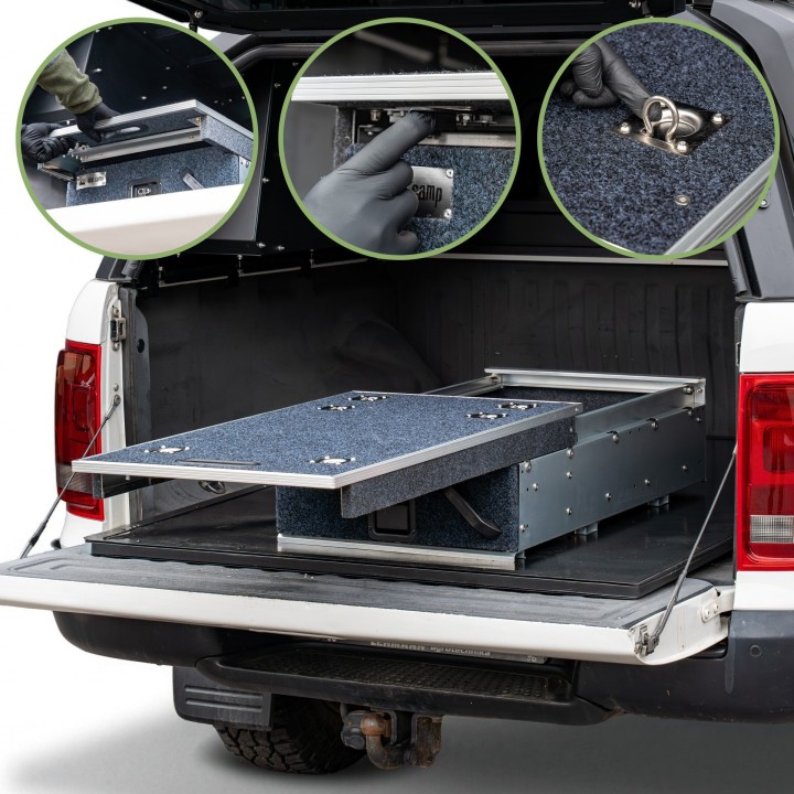 Wild Camp TM1301-27-S universal expedition drawer with slider, 1300 mm - view 4