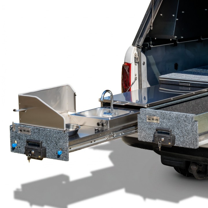 Wild Camp KCT1300 + TMA1301-S kitchen with sink and drawer - view 3