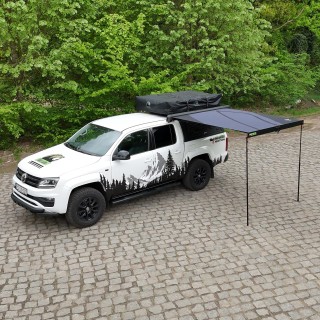 Wild Camp Horizon side awning in aluminium cassette with LED - view 2
