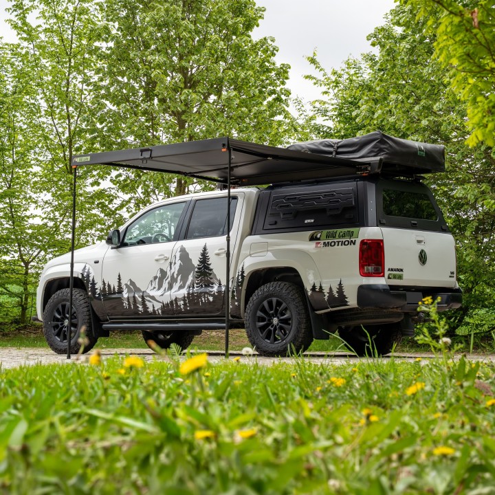 Wild Camp Horizon side awning in aluminium cassette with LED - view 7
