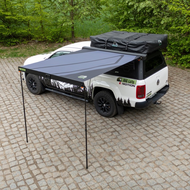 Wild Camp Horizon side awning in aluminium cassette with LED - view 8