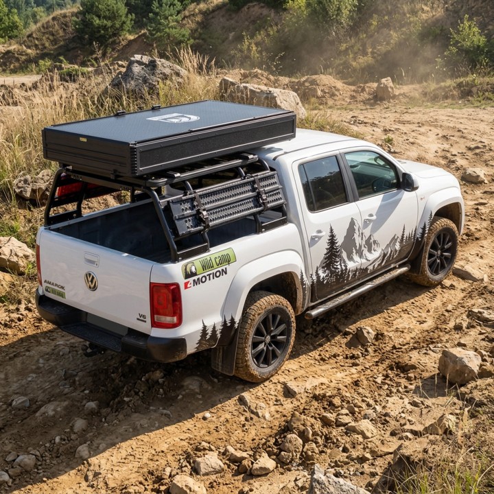Wild Camp adjustable bed rack - pickup bed rack frame - view 6