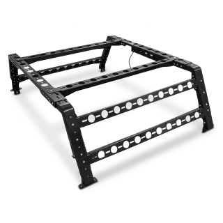 Wild Camp 130 cm bed rack with LED lamps - pickup bed frame