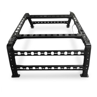 Wild Camp 130 cm bed rack with LED lamps - pickup bed frame - view 2