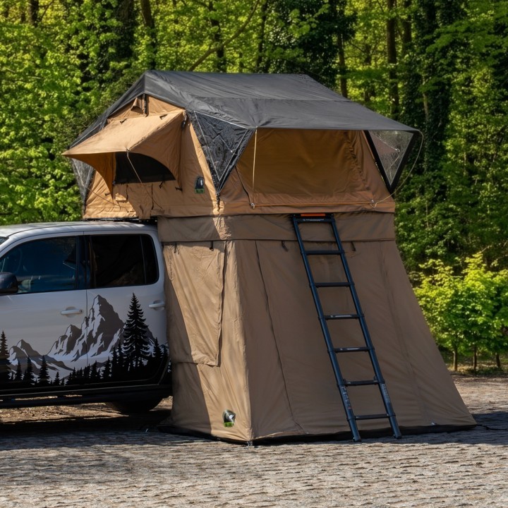 Wild Camp Ohio 180 Military Roof Tent Annex | Szekla4x4