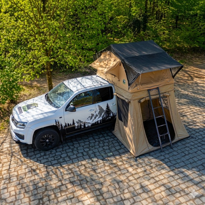 Wild Camp Ohio 180 Military Roof Tent Annex | Szekla4x4