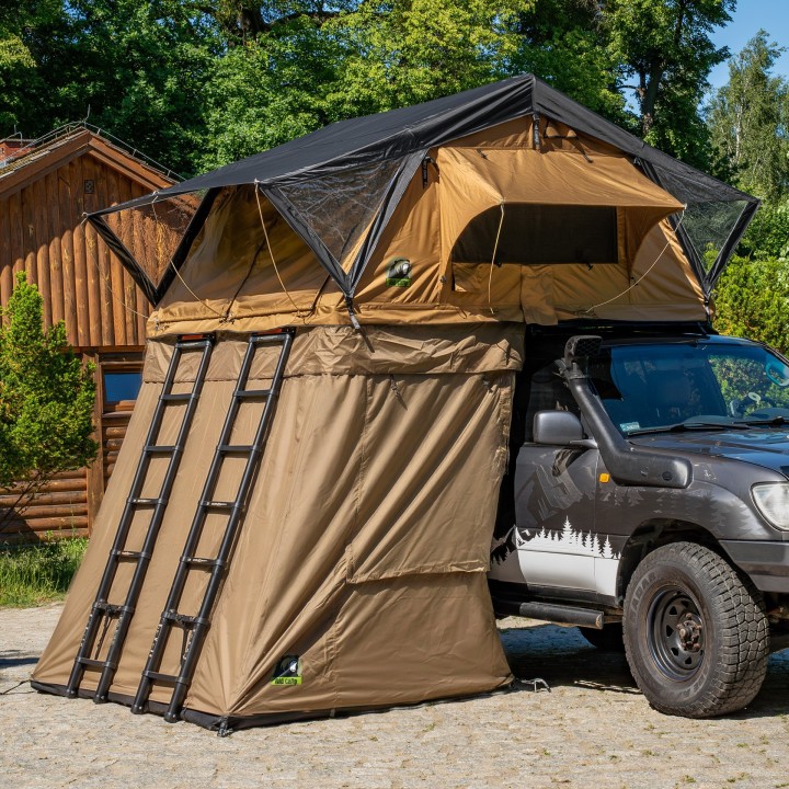 Wild Camp Ohio 220 Military Roof Tent Annex | Szekla4x4