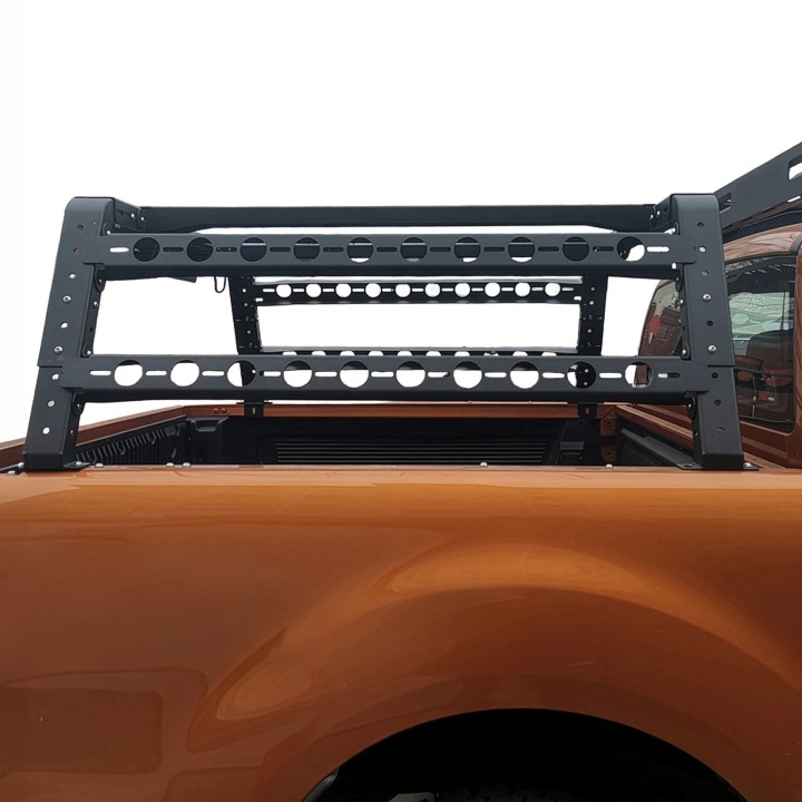Wild Camp 130 cm bed rack with LED lamps - pickup bed frame - view 4