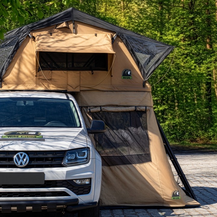 Wild Camp Ohio 180 Military Roof Tent Annex | Szekla4x4
