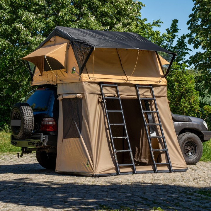 Wild Camp Ohio 220 Military Roof Tent Annex | Szekla4x4
