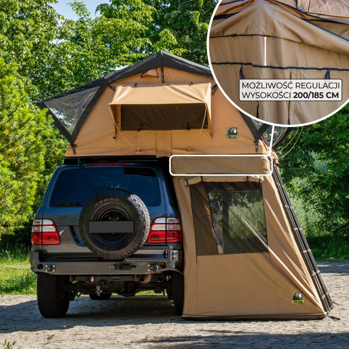 Wild Camp Ohio 220 Military Roof Tent Annex | Szekla4x4