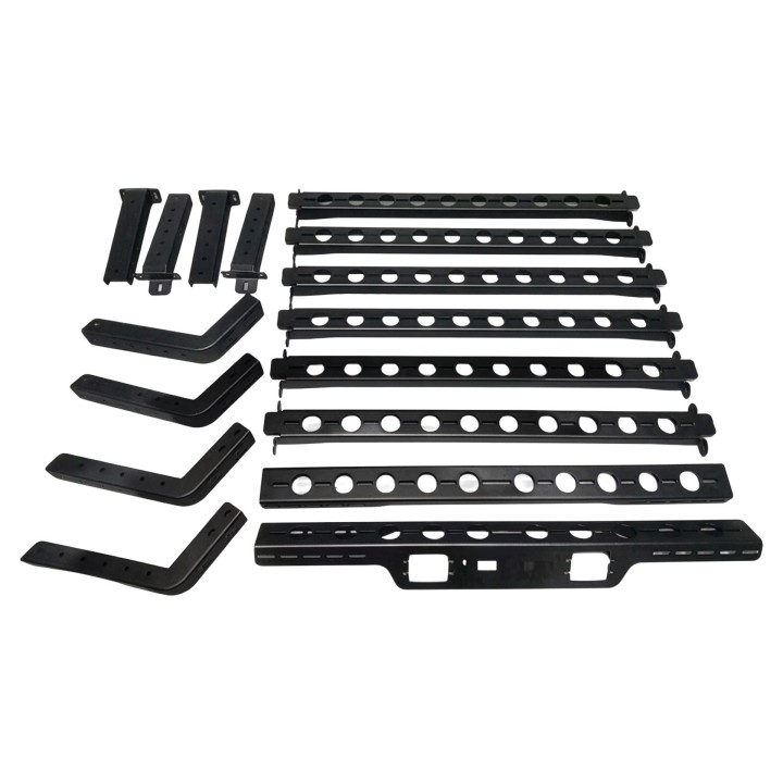 Wild Camp 130 cm bed rack with LED lamps - pickup bed frame - view 7