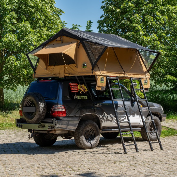 Wild Camp Ohio 220 Military Roof Top Tent | Szekla4x4