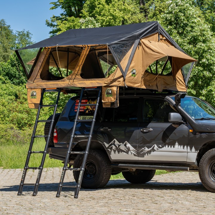 Wild Camp Ohio 220 Military Roof Top Tent | Szekla4x4