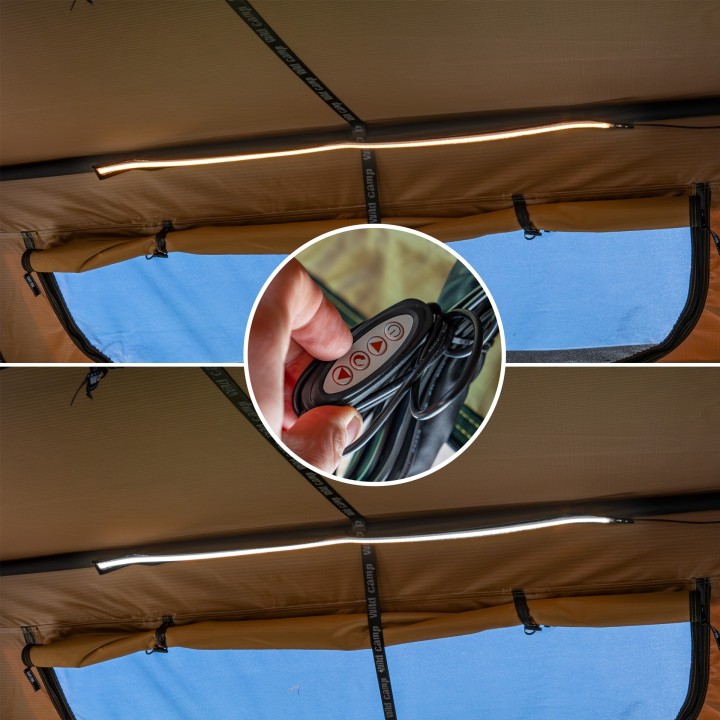 Wild Camp Ohio 220 Military Roof Top Tent | Szekla4x4