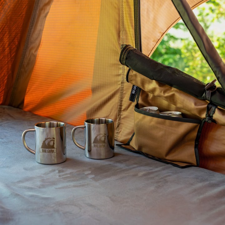 Wild Camp Ohio 220 Military Roof Top Tent | Szekla4x4