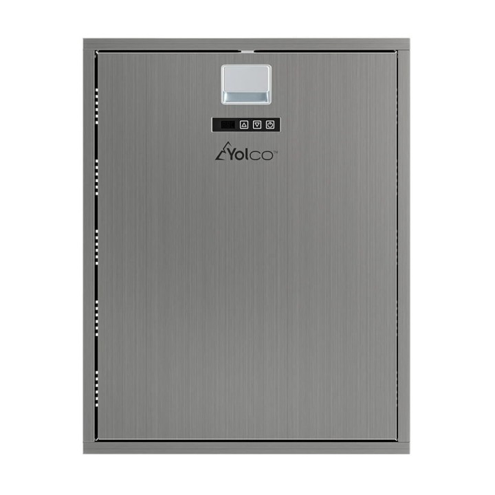 Yolco QL90 Silver 85 L built-in fridge for campers, 12/24V