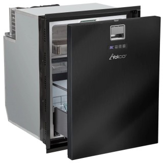 Yolco QL90 Black 85 L built-in fridge for campers, 12/24V