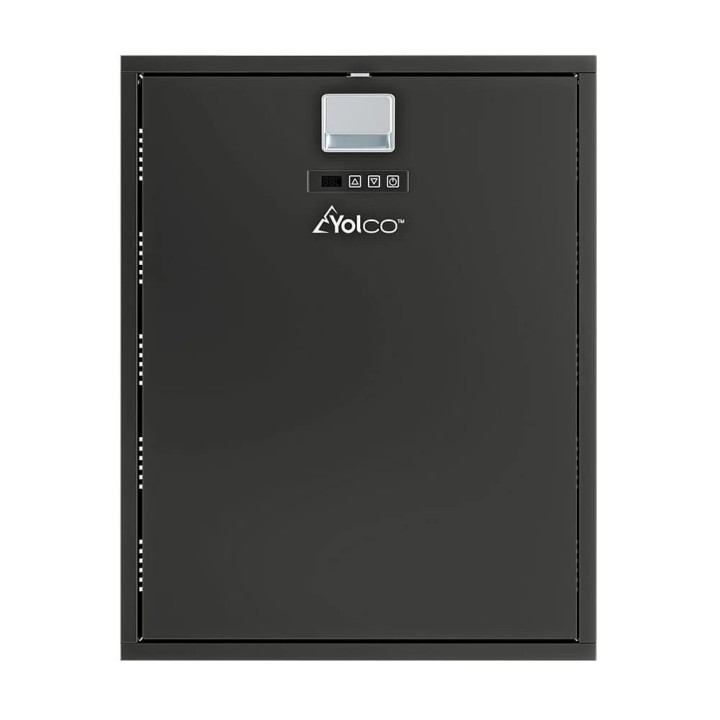 Yolco QL90 Black 85 L built-in fridge for campers, 12/24V